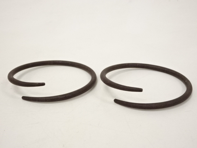 JAPANESE TEA CEREMONY / IRON KAMAKAN HANDLES